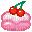 kawaii cake - GIF animado gratis