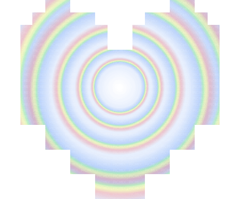 Rainbow Heart - PNG gratuit