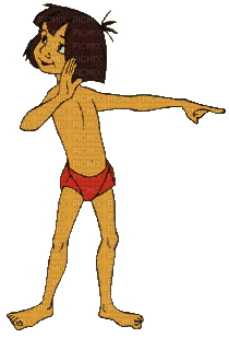 mowgli - GIF animate gratis