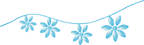 Flowers.Blue - 無料png