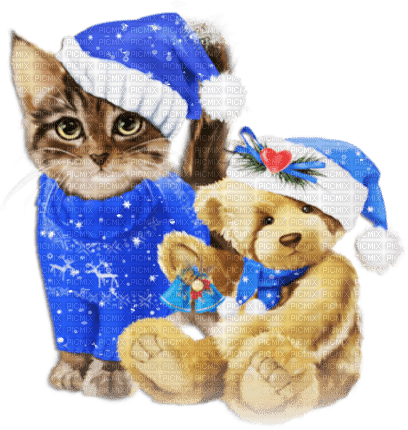 soave deco christmas winter animals - 免费PNG