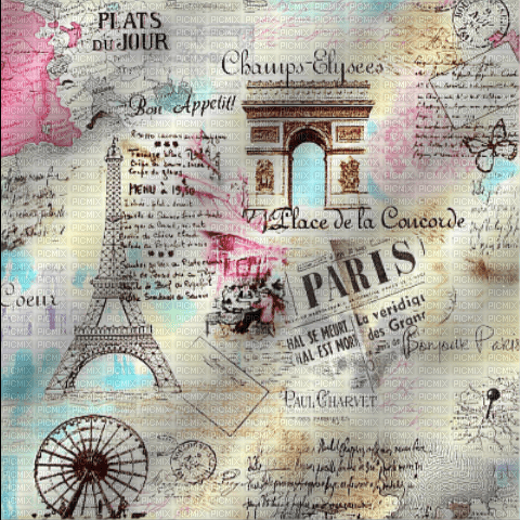 background paris - 無料png