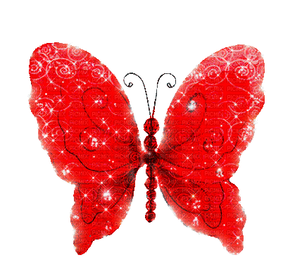 valentine  butterfly by nataliplus - Gratis geanimeerde GIF