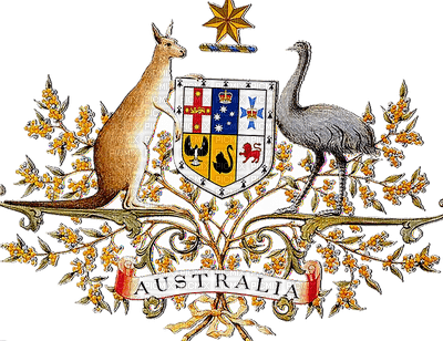 tube,deko,armoiries de l'Australie adam64 - besplatni png