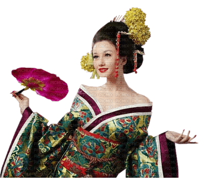 geisha japanese - Nitsa P - Free PNG