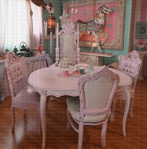 Rena pink Vintage Room Raum Zimmer Hintergrund - gratis png