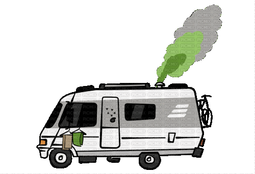 Camping Breaking Bad - Бесплатный анимированный гифка