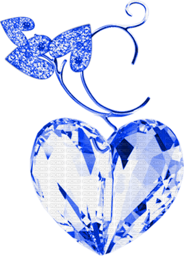 Hearts.Blue - Free PNG