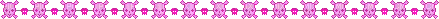Emo skull divider - Darmowy animowany GIF