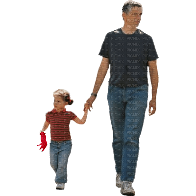 father and child - Free PNG
