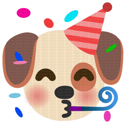 puppy party - бесплатно png