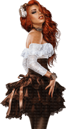 steampunk woman by nataliplus - 免费PNG