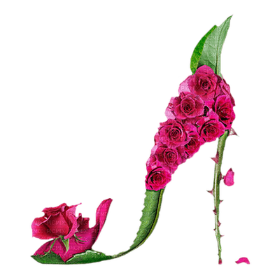 escarpin fleur Danna1 - PNG gratuit