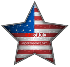 Kaz_Creations America 4th July Independance Day American Star - besplatni png