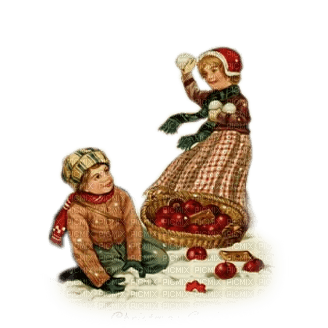 niños  invierno  navidad  dubravka4 - 免费PNG