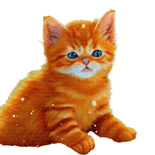 kikkapink kitten animal cute deco winter cat - besplatni png