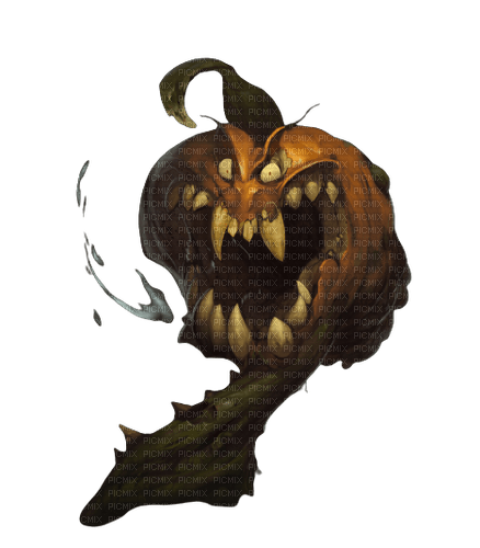scary pumpkin - nemokama png
