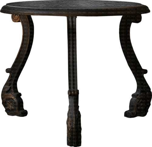 Table.Black - PNG gratuit