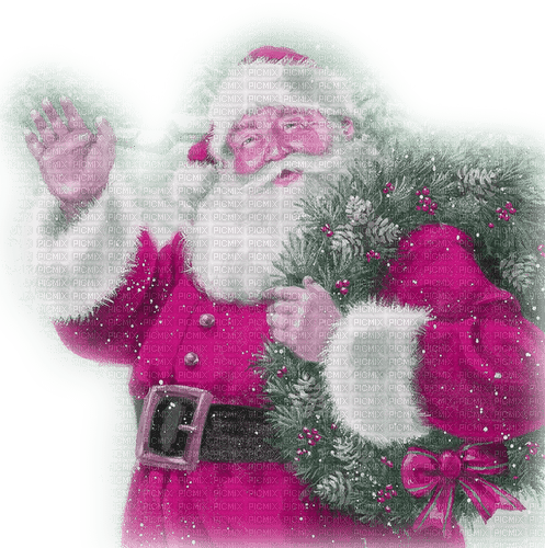 kikkapink santa klaus christmas winter - PNG gratuit