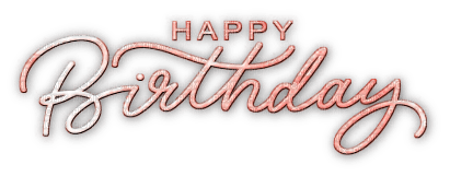 soave text birthday pink - png grátis