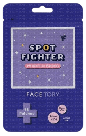 Spot Fighter PM blemish patches - zdarma png