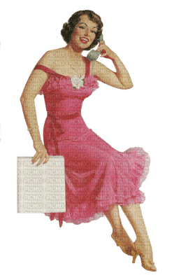 woman with phone bp - zdarma png