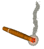 cigarette anastasia - GIF animado gratis