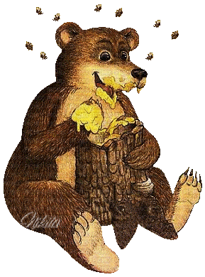 brown bear bp - Darmowy animowany GIF