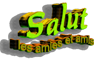 salut - Bezmaksas animēts GIF
