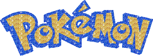 glitter pokemon logo - GIF animado gratis