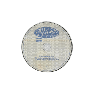 Olivia Rodrigo CD - besplatni png