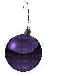 minou-christmas_hangers-blue-ball - Ingyenes animált GIF