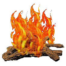 Fogo - GIF animado grátis