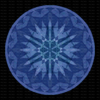 Mandala animated , black, background gif - Δωρεάν κινούμενο GIF