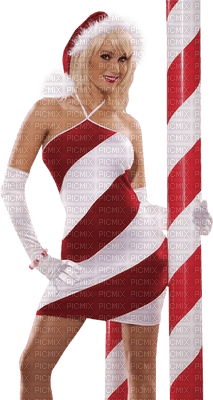 Kaz_Creations Woman Femme Christmas Red - png grátis