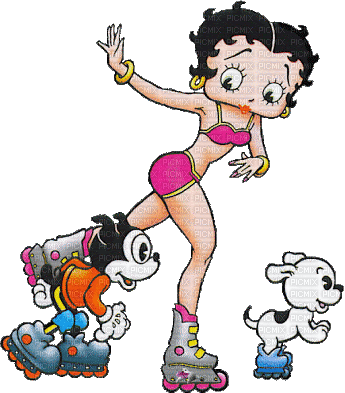 Betty boot - Nemokamas animacinis gif
