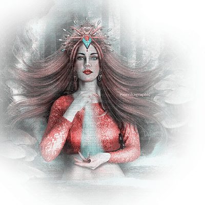 fantasy woman dolceluna pink - PNG gratuit