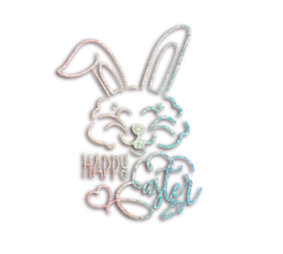 kikkapink happy easter text png spring quote - Free PNG