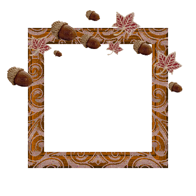 Small Orange/Brown Frame - Bezmaksas animēts GIF