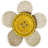 flower button - zdarma png