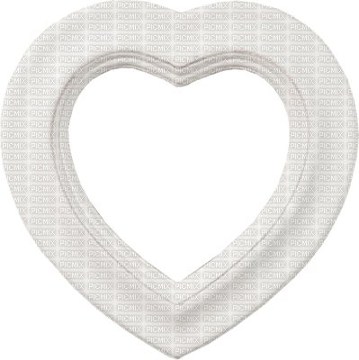 Kaz_Creations White Deco Colours Hearts Love Valentines Heart Frames Frame - PNG gratuit