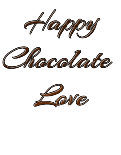 Chocolate Brown Text - Bogusia - ilmainen png