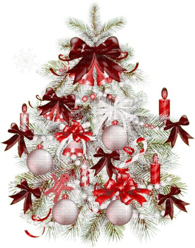 Garda Lake winter christmas tree - zdarma png