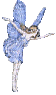 blue fairy - GIF animado grátis