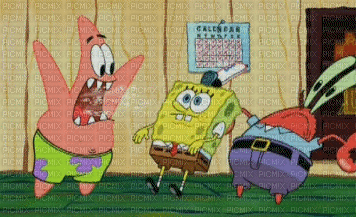 Patrick SpongeBob - GIF animé gratuit