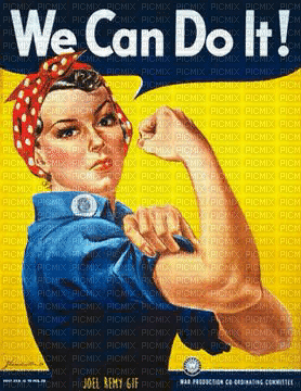 we can do it - Δωρεάν κινούμενο GIF