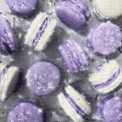 Lilac Macarons - GIF เคลื่อนไหวฟรี