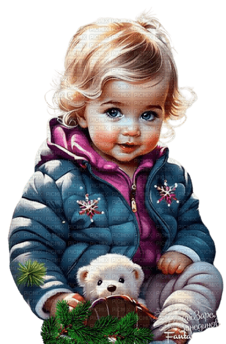 loly33 enfant hiver - безплатен png