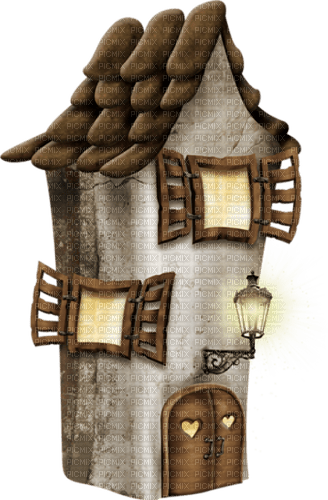 autumn deco kikkapink png fantasy house - δωρεάν png