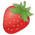 Strawberry emoji - ingyenes png
